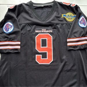 The Waterboy Adam Sandler Black XXXL Football Y2K 90s Jersey Movie Collectible